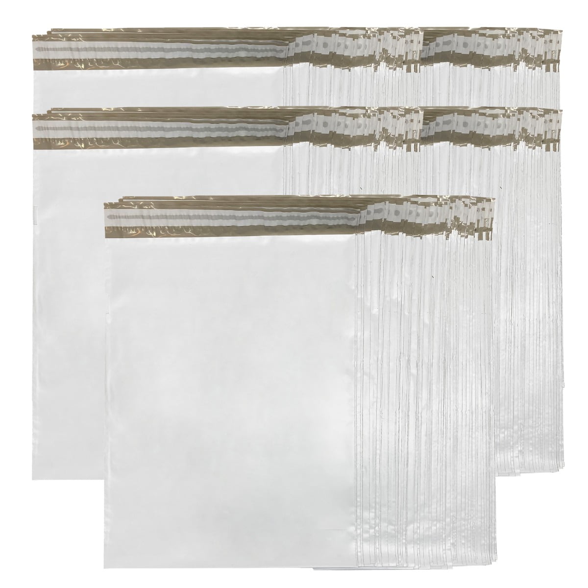 StarBoxes 250 Poly Mailers Bags 14.5x19" - #6 Pouches Envelopes White Self-Sealing