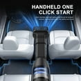 thumbnail image 4 of 3500Pa Cordless Handheld Vacuum Cleaner  Powerful Suction with Long Hair Brush & Multi Accessories  Rechargeable & Portable Dust Buster for Pet Hair  Car  Home & Office Cleaning, 4 of 8