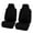 Black, variant on TLH Classic Cloth Seat Covers Front Set Pink Car Seat Covers for Bucket Seats 1 Piece Seat Cover, Universal Fit Car Seat Cover, Washable Car Seat Cover, Automotive Seat Covers for SUV, Sedan, Van