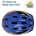 thumbnail image 4 of Ryan's World Red Titan Kids Bicycle Helmet with Triple Horn, Ages 5+, 4 of 6