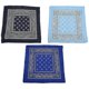 thumbnail image 2 of 3 Bandanas Man And 57 X 57 Cm Royal Blue + + Navy Blue, 2 of 5
