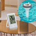 thumbnail image 2 of Wireless Floating Pool Thermometer with LCD Display - Compatible with Most Pools, Indoor Outdoor Use, 2 of 5