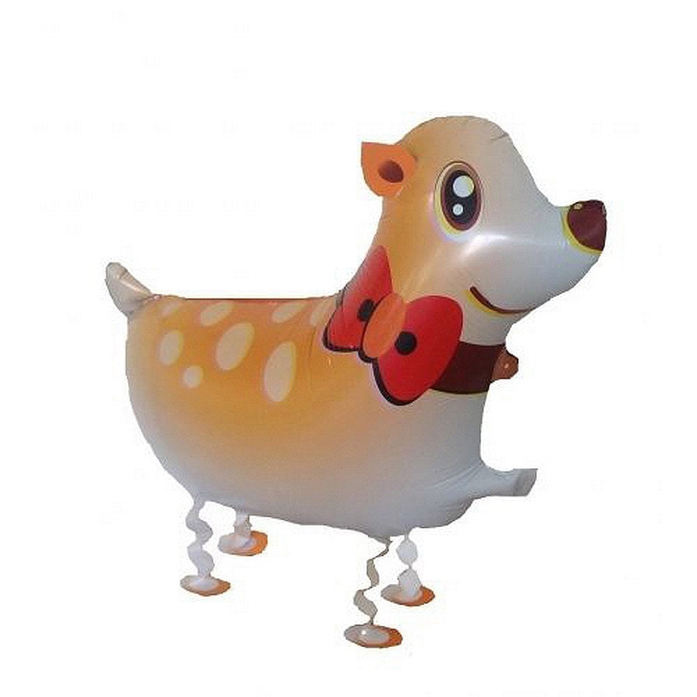 4D DEER SHAPE Animal Foil Balloon Air Fill Balloon Children Birthday Party Balon 