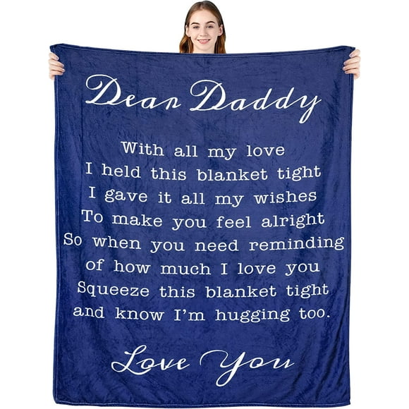 Cadeaux pour Maman Femme Anniversaire Fête des Mères, Couverture Je t'Aime Cadeaux d'Anniversaire pour Ma Mère, Couvertures en Micro-Polaire Ultra-Douces Literie Douce Canapé