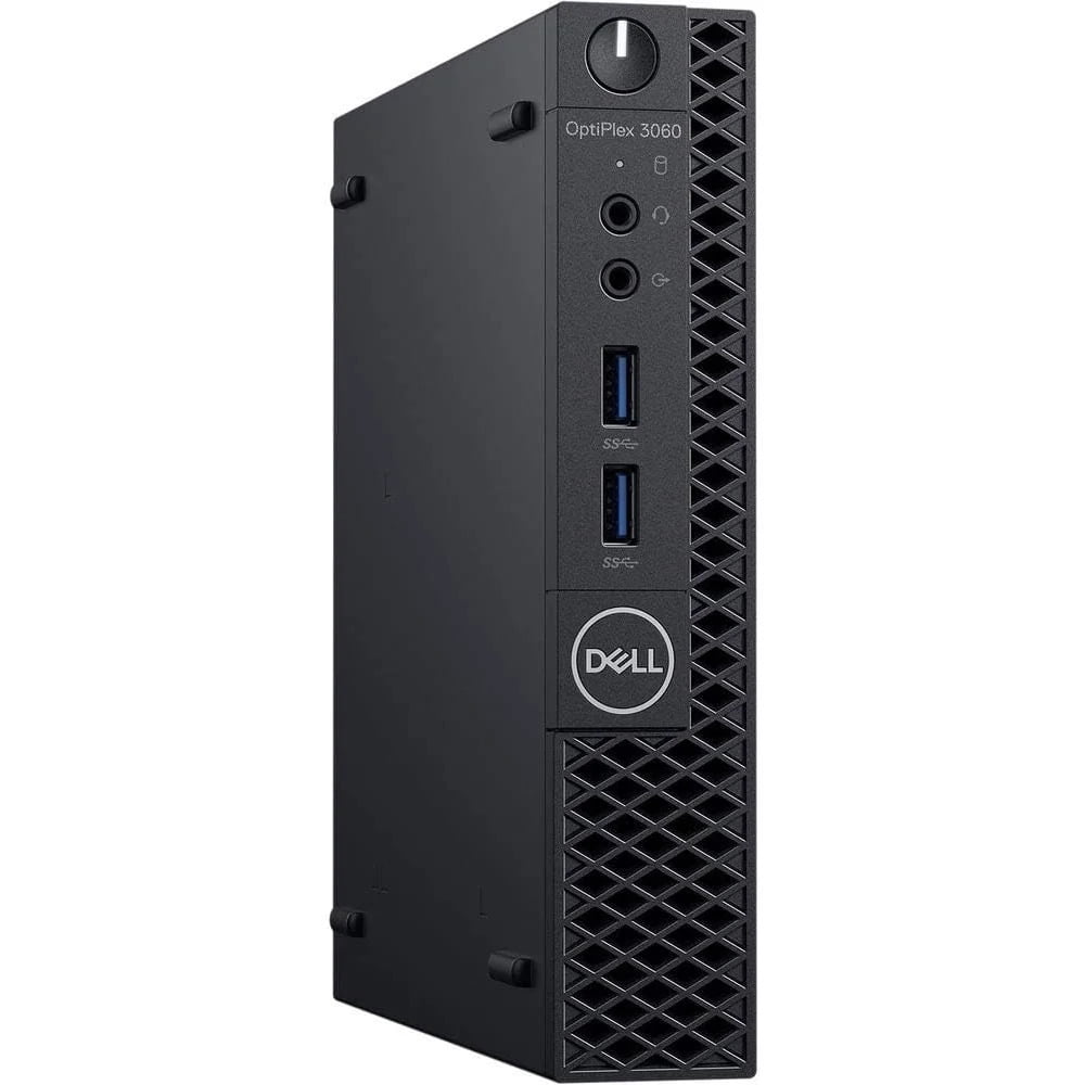 Restored Dell OptiPlex 3060 Windows 11 Pro Mini Desktop Computer | Core i3 Processor | 16GB RAM | 512GB SSD | Home or Office PC (Refurbished)