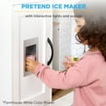 thumbnail image 6 of Best Choice Products Pretend Play Corner Kitchen, Interactive Wooden Kids Set w/ Lights & Sounds - White, 6 of 10