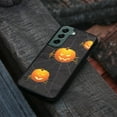 thumbnail image 4 of WIRESTER Shockproof Soft Rubber Cover Case for Samsung Galaxy S22 6.1" 2022 (NOT FIT Samsung Galaxy S22+ / S22 Plus 6.5" 2022/Galaxy S22 Ultra 6.8" 2022), Halloween Spider Pumpkin, 4 of 5