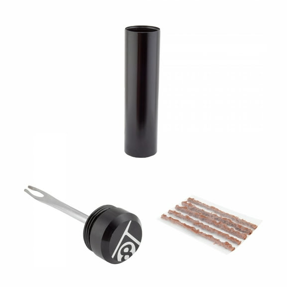 Origin8 Tubeless Tire Repair Kit Tubeless Plug Kit Tool, Plugs, Storage Tube