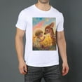 thumbnail image 2 of Basic Oversize Tees For WomenGirl Loose Boyfriend Shirts Casual Blouse round neck, 2 of 5