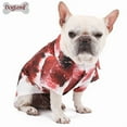 thumbnail image 2 of Halloween Dog Shirt Costume, Pet Skeleton Print Shirt, Funny Bloody Bone Pattern, Soft Cotton, for Small to Medium Dogs, 2 of 5