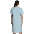 thumbnail image 3 of Dreamcrest Short Sleeve Button Front Duster 8518-COR-L (Royal, Medium), 3 of 3