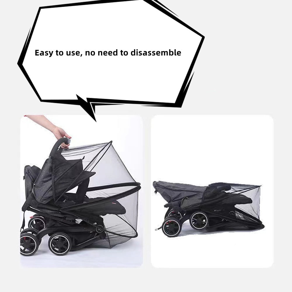 Baby Stroller bed nets Encrypted Stroller Mosquito Net Full Cover suitable for pram cradle cradle game bed pack n plays and portable mini CRIB