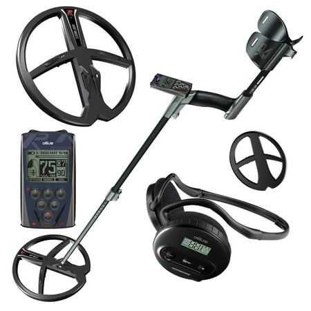 XP DEUS Metal Detector + Wireless WS4 Headphones + Controller and 11 inch (Xp Deus Best Program)