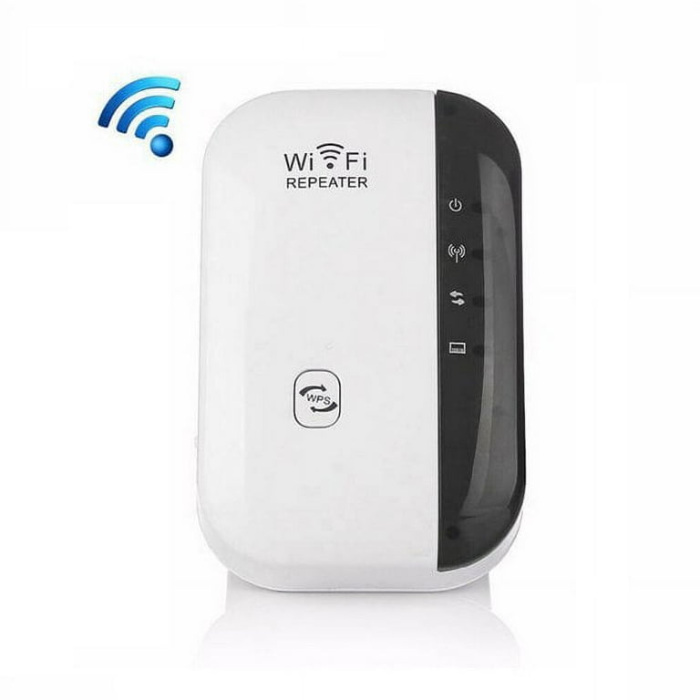 Répéteur WiFi, Amplificateur WiFi Puissant, WiFi Extender N300, WiFi Signal  Booster, 1 Port Ethernet, Couvre jusqu