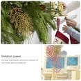 thumbnail image 3 of Shisuyan Holiday Decoration Leaves Imitation Photo Props Gold 12Pcs 16X6In, 3 of 8