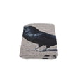 thumbnail image 3 of CADecor Crow Blanket Fleece Throw Blanket for Sofa or Bed 58x80 inches, 3 of 3
