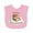 AD-Pink, variant on Inktastic My First Groundhog Day Cute Groundhog Feb 2 Boys or Girls Baby Bib