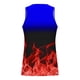 thumbnail image 4 of Hombres Casual Gradación Impresión Suéter Cuello Redondo Tanque Deportivo, 4 of 4
