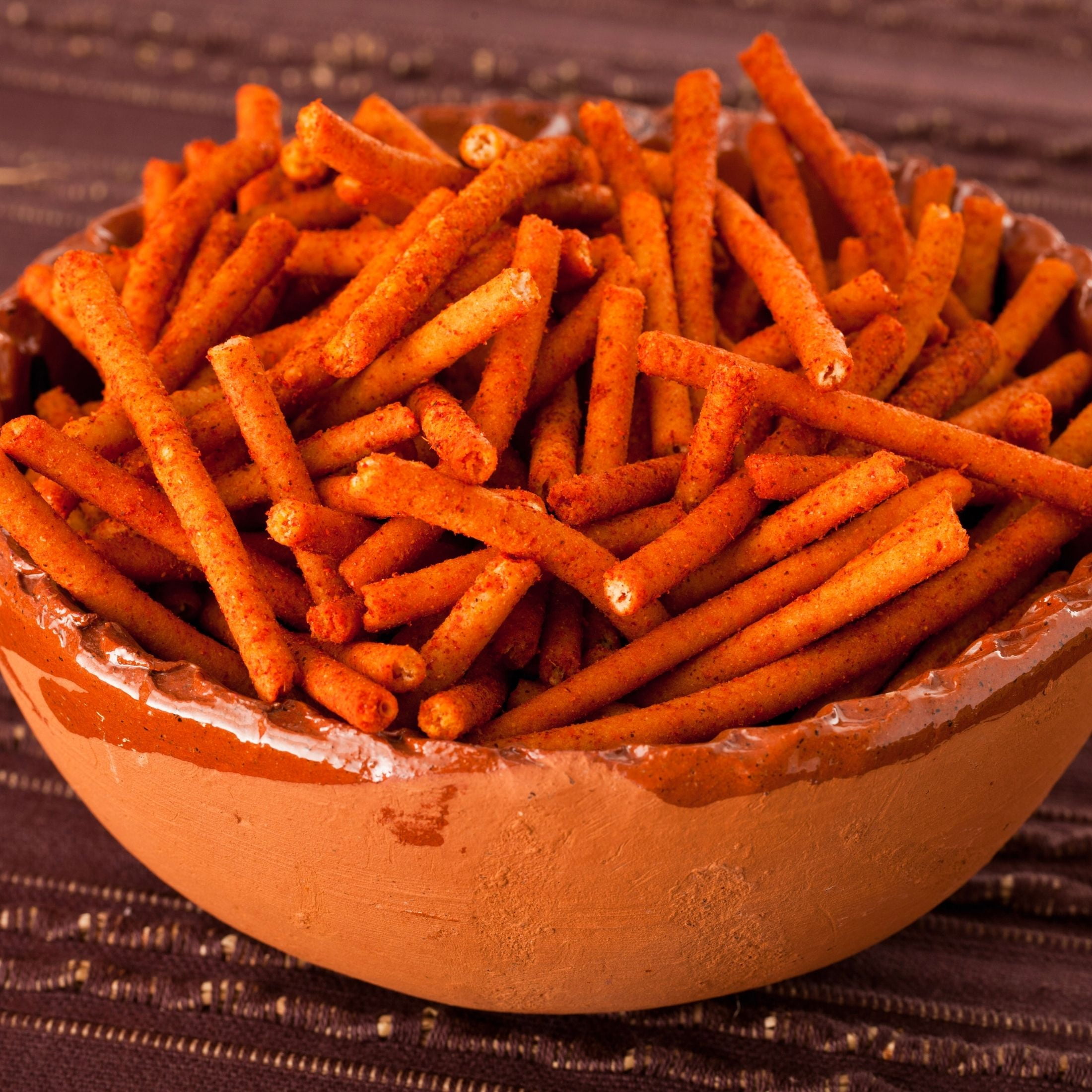 La Molienda Ranchitos Spicy Corn Churros, Mexican Traditional Snack, 5 oz