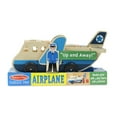 thumbnail image 3 of Melissa & Doug Wooden Airplane Play Set With 4 Play Figures and 4 Suitcases, 3 of 9