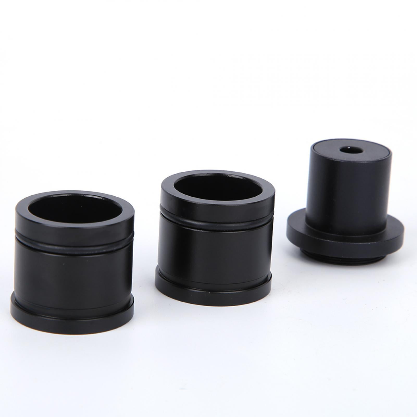 Fugacal Microscope Adapter,Digital Microscope Camera CMount Adapter Lens CCD Camera Interface