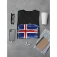 thumbnail image 3 of Brush Painting Of Iceland Tee Men's -Image by Shutterstock, 3 of 4