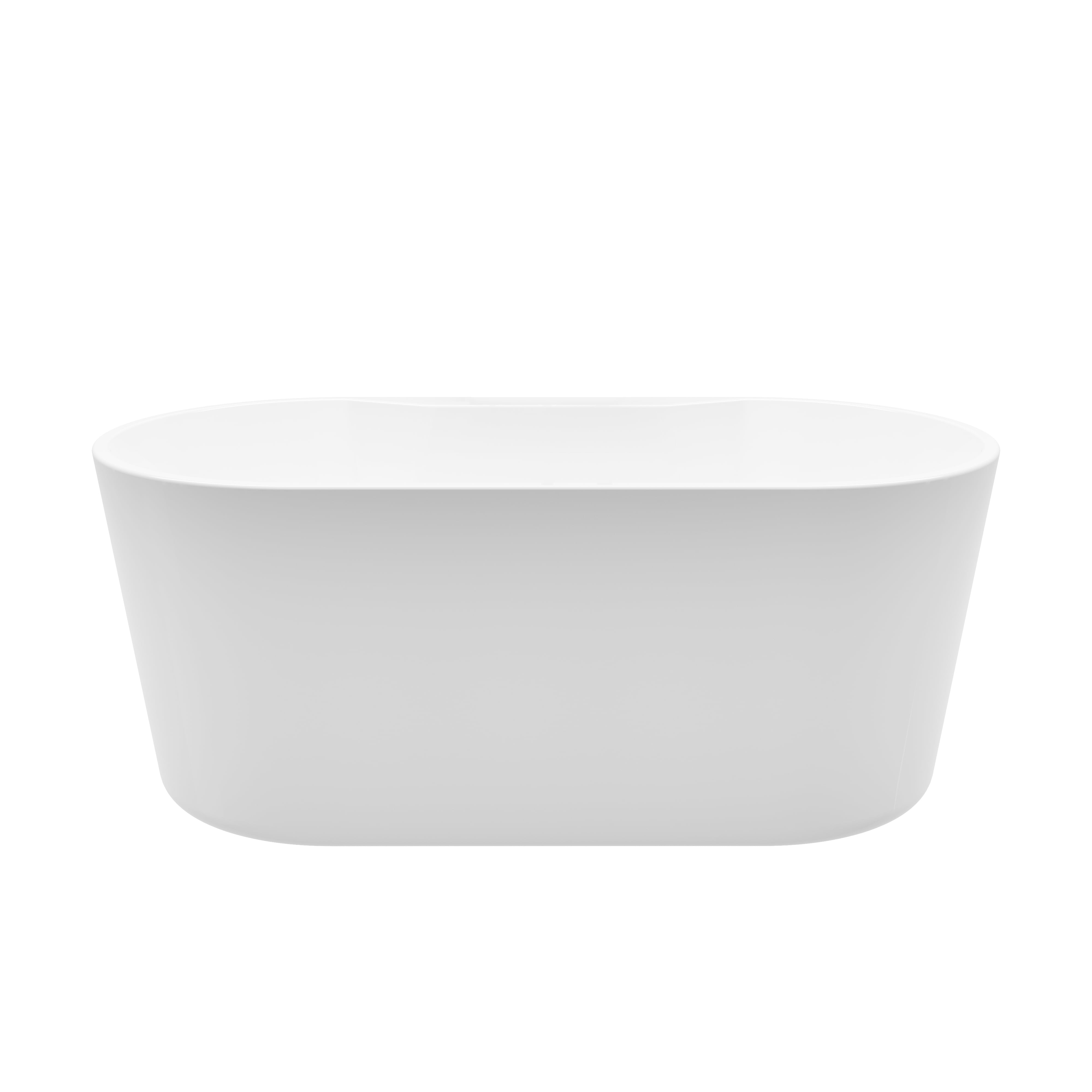 A&E Bathtub Rosalie-NF Freestanding Bathtub 56" Full Acrylic Material