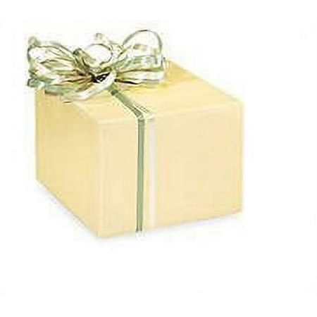 Ivory Elegant Glossy Solid Color Gift Wrap Wrapping 16ft Roll Paper