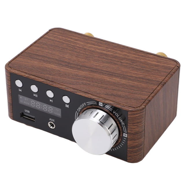 Amplificador de audio digital Bling Bling HIFI Estéreo 50W x 2 USB Bluetooth 5.0