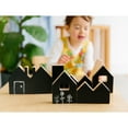 thumbnail image 4 of The Freckled Frog Create 'N' Play My Village Wooden Blocks - Set of 8 - Ages 1+, 4 of 5