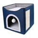 thumbnail image 1 of Cama para Gatos Perfecl Cueva Condominio para Animales Pequeños Azul, 1 of 8