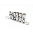 thumbnail image 5 of Genius Tools 6 Pcs 1/4 Pouces Dr. SAE Ensemble de Douilles Universelles (12 Points) - US-206S, 5 of 5
