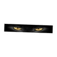 thumbnail image 2 of Creative Eyes Car Front Windshield Sticker, Decorative Waterproof Universal Car Accessories Shade Decor Strips Eye Eyes Yellow, 2 of 8