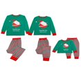 thumbnail image 1 of Ensemble Pyjama de Noël Assorti Pantalons Rayés Pyjama de Père Noël, 1 of 6