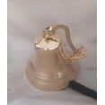 thumbnail image 4 of Nautical Antique Ship, Church & School Bells with Rope Lanyard Pull, Finish, 7'', 4 of 4