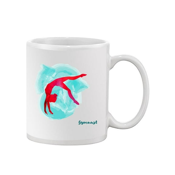 Handstand Gymnast Girl Mug Unisex's -Image by Shutterstock