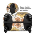 thumbnail image 4 of Gaeub Groovy Floral Elastic Luggage Cover with Concealed Zipper Dust-Proof Luggage Cover Protector - 18-32 inch - X-Large, 4 of 9