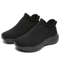 thumbnail image 4 of Women's Breathable Mesh Walking Shoes, Slip-On Design, Anti-Slip Sole, Lightweight Casual Sneakers, 4 of 7