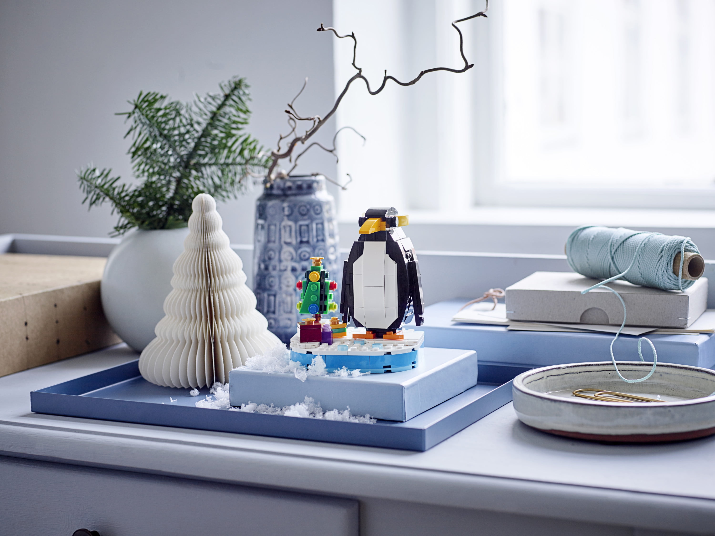 Lego penguin online set