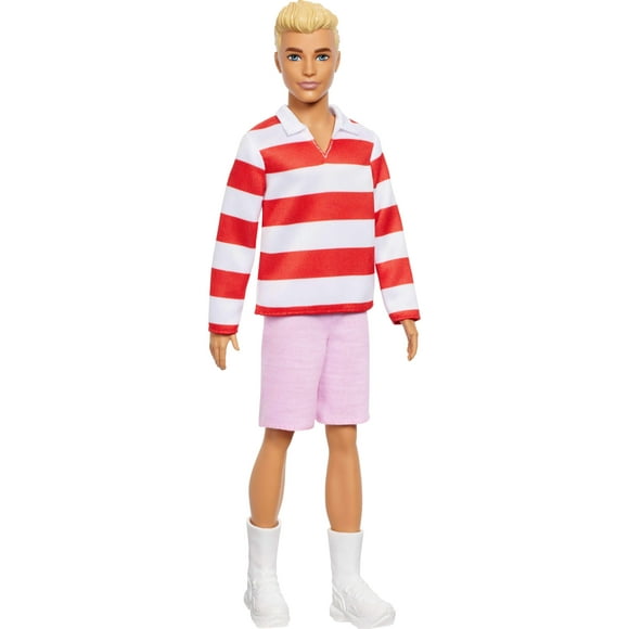 Muñeca de moda Barbie Fashionistas Ken #241 con cabello rubio