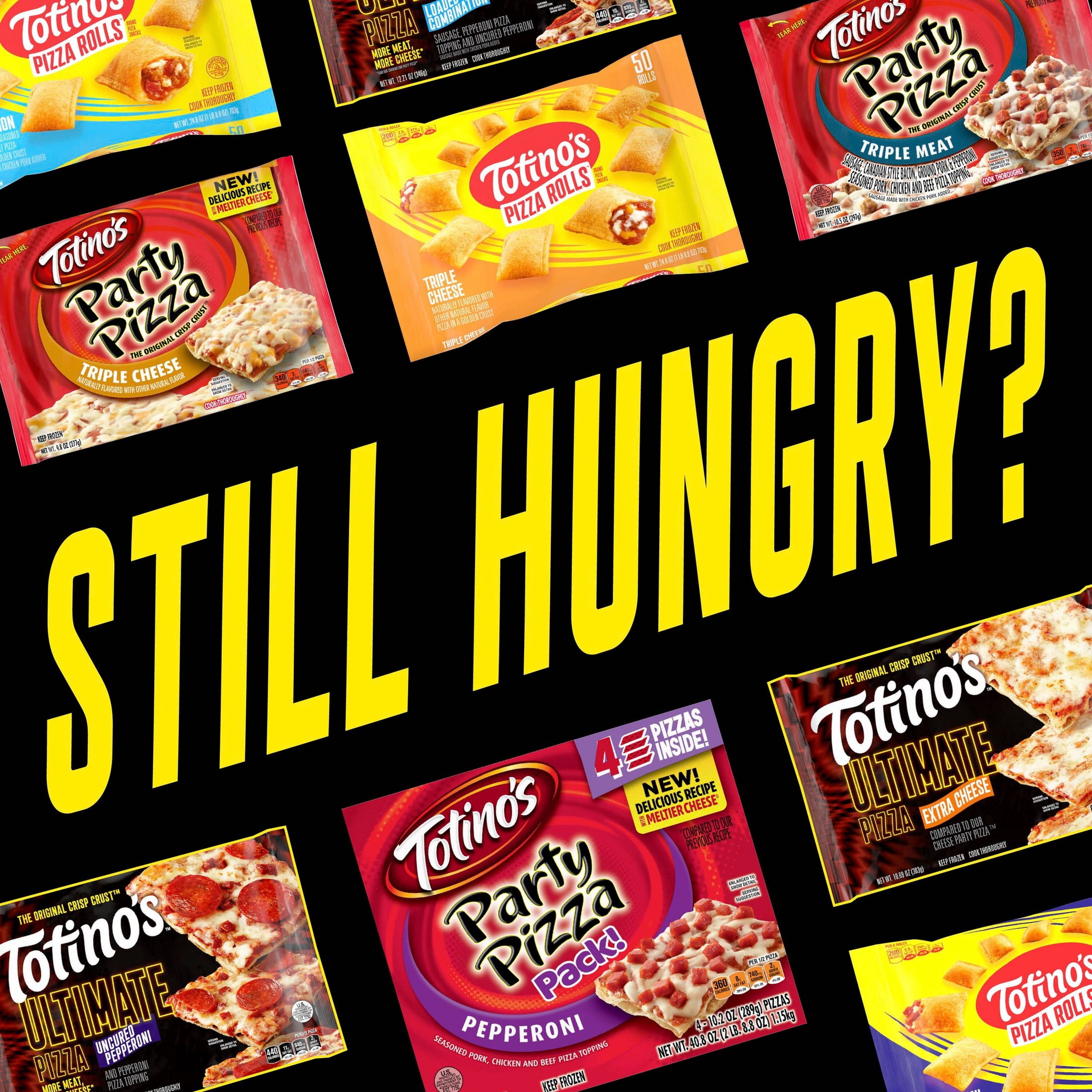 Totino's Ultimate Pizza, Extra Cheese, Frozen Pizza, Frozen Snacks, 10.69 oz