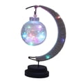 thumbnail image 1 of Diseño de bola de luna, escritorio de ambiente decorativo romántico de hierro forjado con cuerda de cáñamo JShteea El nuevo, 1 of 1
