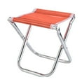 thumbnail image 1 of LOVIVER Camping Folding Stool Compact Adults Saddle Chair for Barbecue Patio Outdoor B, 1 of 8