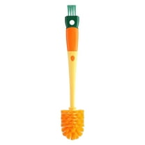 2024 Anckoeil 4 In 1 Carrot Cup Brush Long Handle Household Multifunctional Cup Washing Brush Creative Bottle Brush
