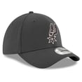 thumbnail image 3 of Men's New Era  Graphite San Antonio Spurs 39THIRTY Flex Hat, 3 of 4