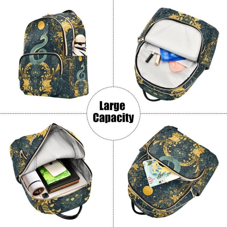 celestial mini backpack Orbit Onyx Channel your inner galaxy goddess with the Orbit Onyx Backpack Celestial Cat Collage Mini Backpack
