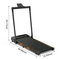 thumbnail image 6 of Walking Pad,Under Desk Treadmill for Home/Office, Dprodo 2 in 1 Folding Treadmill 2.5HP with Remote,0.6-7.6mph, 6 of 12