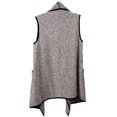thumbnail image 2 of Le Moda Women’s Sherpa Trimmed Fleece Vest Winter Collection One Size Fits All, 2 of 5