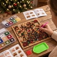 thumbnail image 4 of WDOBM Christmas Pearl Painting Kit, Christmas Diamond Painting Kit with Frame, Pearl Painting Kit for Adults Beginners, Winter Deer Pearl Dot Painting Kit for Home Wall Decor, 4 of 6