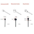 thumbnail image 3 of Mosiee Ptfe Steel Mountain Road Bike Brake Line Inner Core Wire 2100Mm Universal Rear Shift Cable For Smooth Shifting, 3 of 8